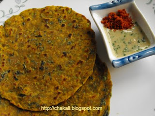 healthy indian food, low calorie food, paratha, thepla, methi, fenugreek recipes