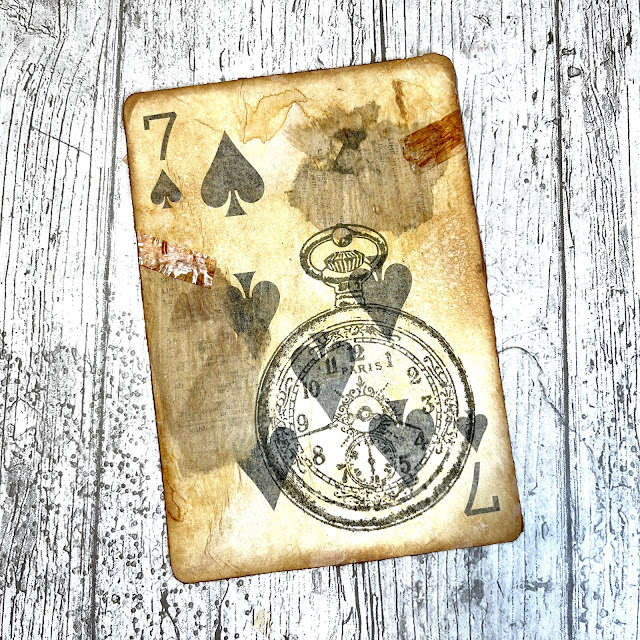 Alice In Wonderland Altered Playing Cards Inspired by ShanoukiArt