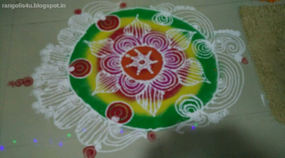 Rangolis for Sankashti Chaturthi