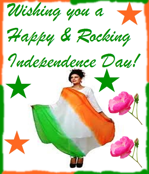 Wishing you a Happy & Rocking independence day!