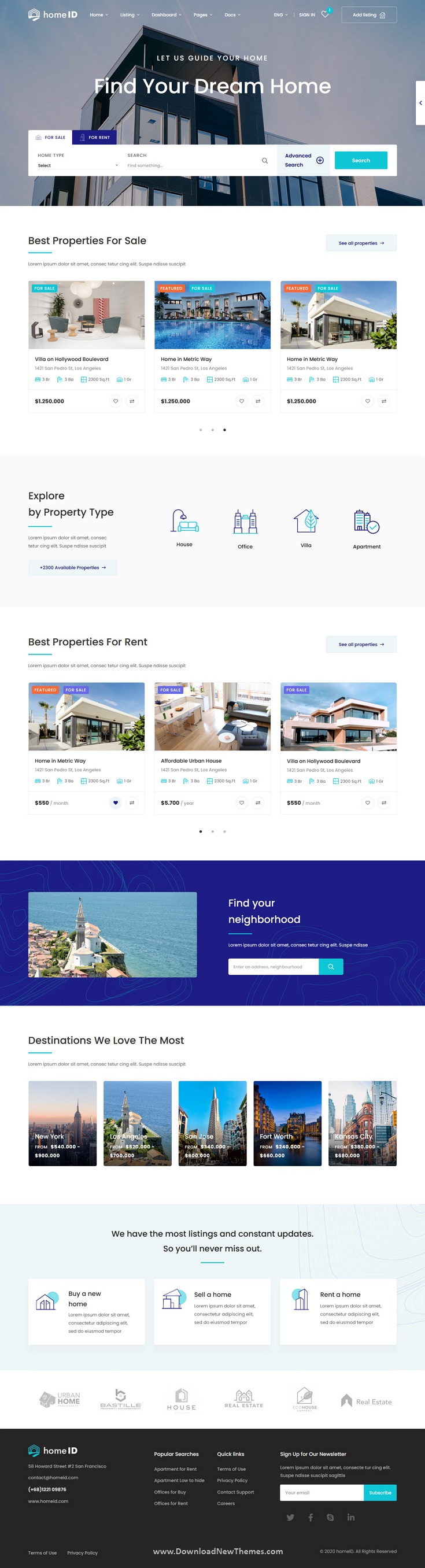 Real Estate HTML Template