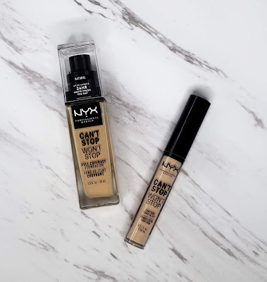 Review: Nyx Can't Stop Won't Stop Foundation & Concealer