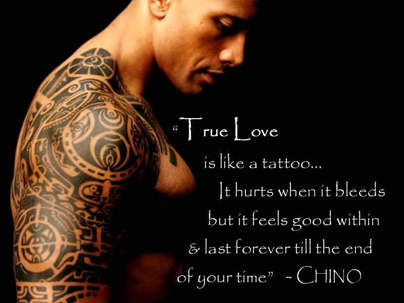 true love tattoo designs. True Love is like a tattoo it hurts when it bleeds 