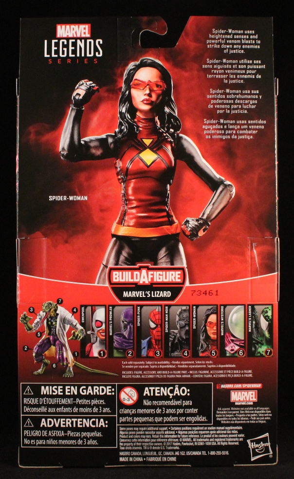 She S Fantastic Marvel Legends Spider Woman Modern - legends of roblox multi pack 6 piezas