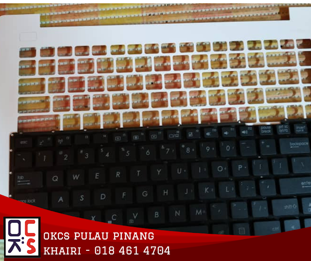 SOLVED : KEDAI REPAIR LAPTOP BAYAN BARU | MASALAH KEYBOARD TERTEKAN SENDIRI LAPTOP ASUS X453S