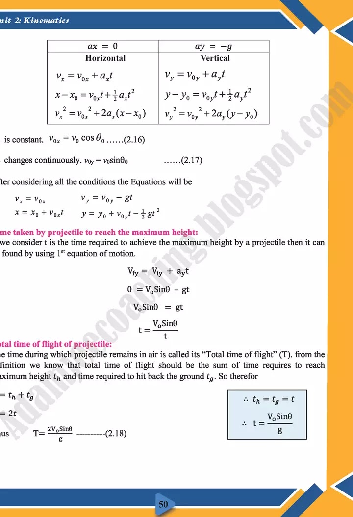 kinematics-physics-class-11th-text-book