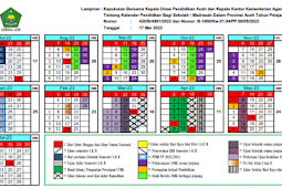 Kalender Pendidikan (Kaldik) 2022/2023 Aceh (PDF)