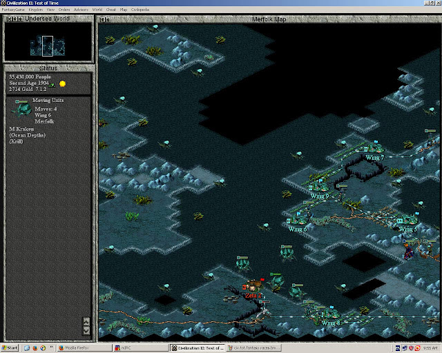 Civ 2 TOT Fantasy | Kraken Unit Screenshot