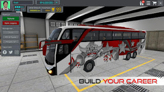  akan membiarkan Anda mengalami menyerupai apa rasanya menjadi sopir bus di Indonesia dengan  Bus Simulator Indonesia 2.6 Apk