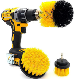 Drill Scrubber Brush (3pcs)