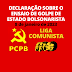 Defender o governo Lula contra o golpismo! Trabalhadores na Rua!