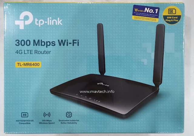 TP-Link TL MR6400 4G LTE Router