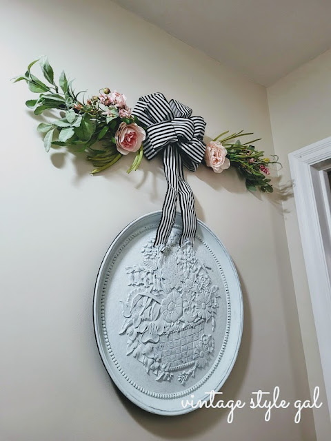 DIY Floral Wall Arrangement