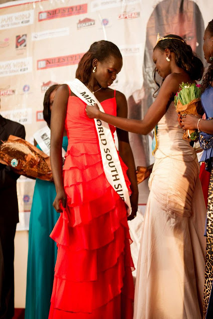 Miss World South Sudan 2013 Manuela Mogga Matong