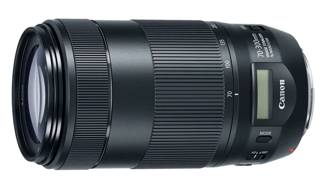 EF 70-300mm f/4-5.6 IS II USM，新增了 LCD 螢幕