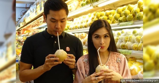 Kisah Perjalanan Cinta Sandra Dewi Berlabuh Pada Harvey 