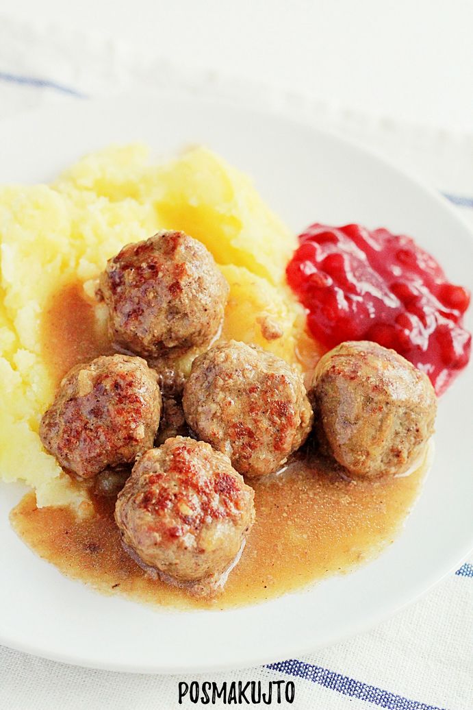 Szwedzkie klopsiki, czyli köttbullar