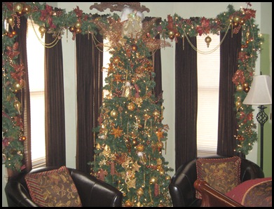 tree in master bedroom