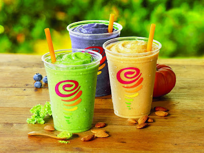 Jamba Juice smoothies