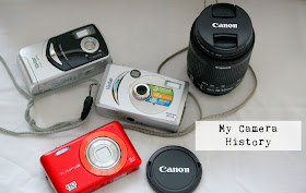My Camera History DSLR Canon Olympus 