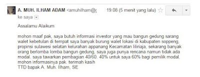 Dicari Investor Untuk Modal Usaha Budidaya Burung Walet