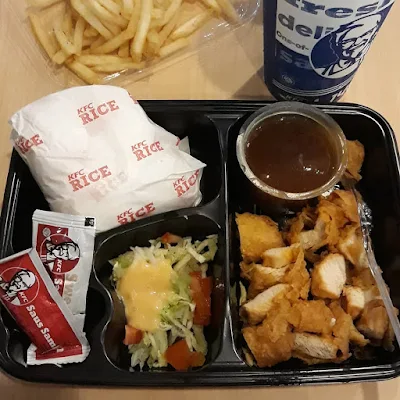 Makanan vegetarian Kfc menu sayur