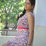 Manisha Yadav Photos in Floral Short Dress at Preminchali Movie Press Meet 29 
