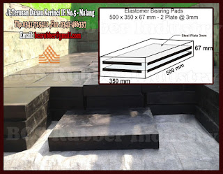 Jual Elastomer Bearing Pads,Jual karet Bantalan Jembatan,Jual Bantalan Elastomer