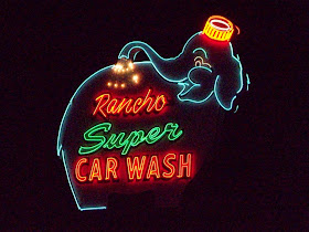 wacky tacky Rancho Super Car Wash