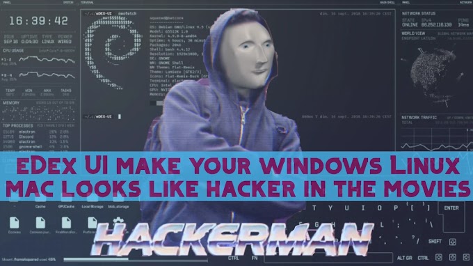 eDEX-UI A Hollywood inspired cool terminal for your PC