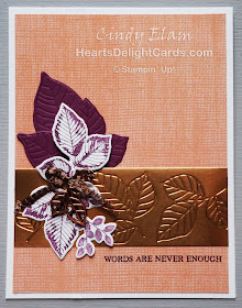 Heart's Delight Cards, Rooted in Nature, Sympathy Card, Stampin' Up!