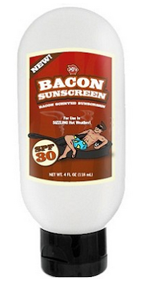 bacon sunscreen