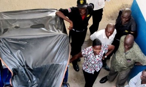 Drama as Man Jumps Off 13-Storey Building After Running Into a Man He was Owing Money (Photo)