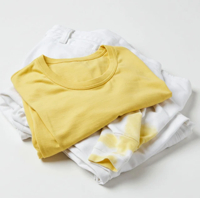 衣服變黃