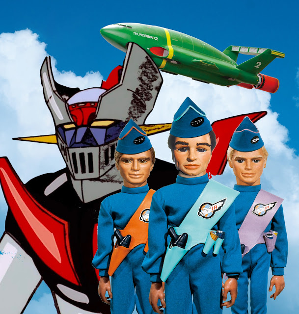 Thunderbirds influenza Go Nagai e robot giapponesi