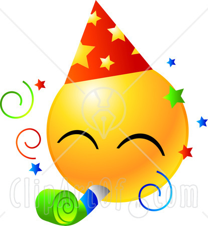 happy birthday emoticon animated