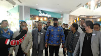  Sekretaris SMSI Jabar Akhmad Syukri Hadiri Baksos Wali Kota Bekasi Tri Adhianto di Lagoon Avenue Mall Bekasi