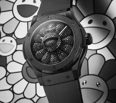 Hublot Classic Fusion Takashi Murakami Todo Negro Replica Reloj
