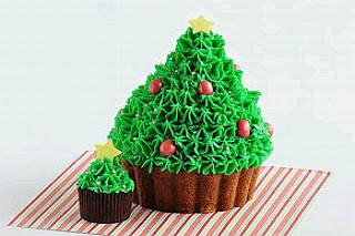 Cupcakes o Magdalenas de Navidad, parte 2