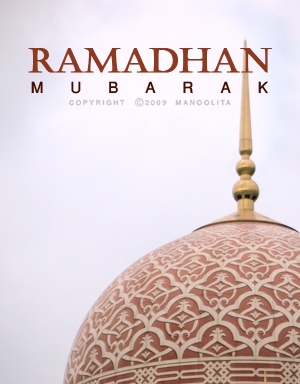 Wangi semerbak Ramadhan sudah tercium bersama membuncahnya hati orang 