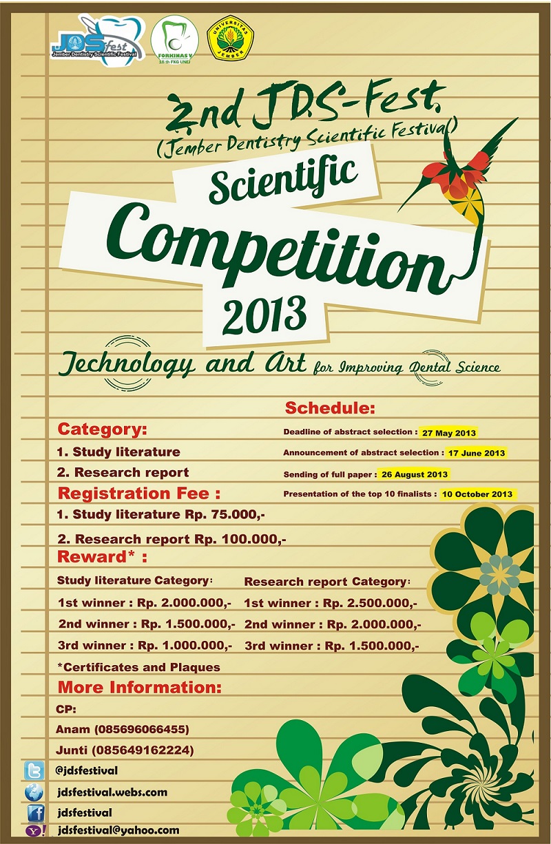 2nd Jember Dentistry Scientific Festival