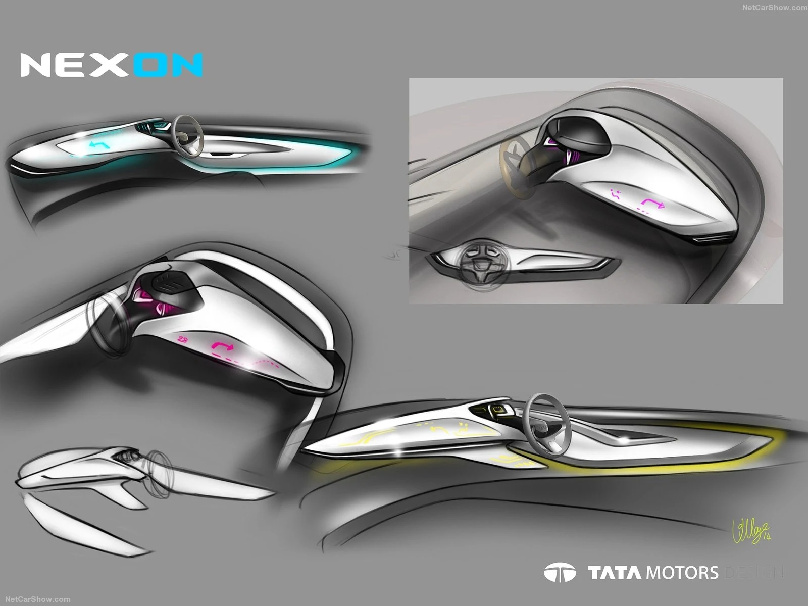 Hình ảnh xe ô tô Tata Nexon Concept 2014 & nội ngoại thất
