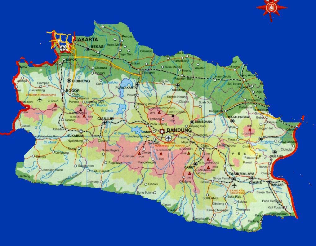 CONSULTANT PENDIRIAN PABRIK Peta  Jawa  Barat 