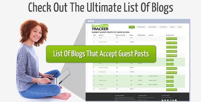 1000+ Free Guest Post Submission Website List