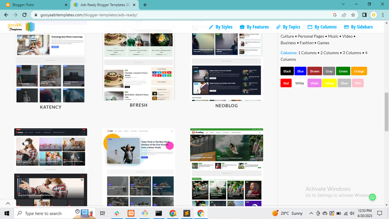 Best Blogger Themes For Adsense Approval - Zubi Tech Hub