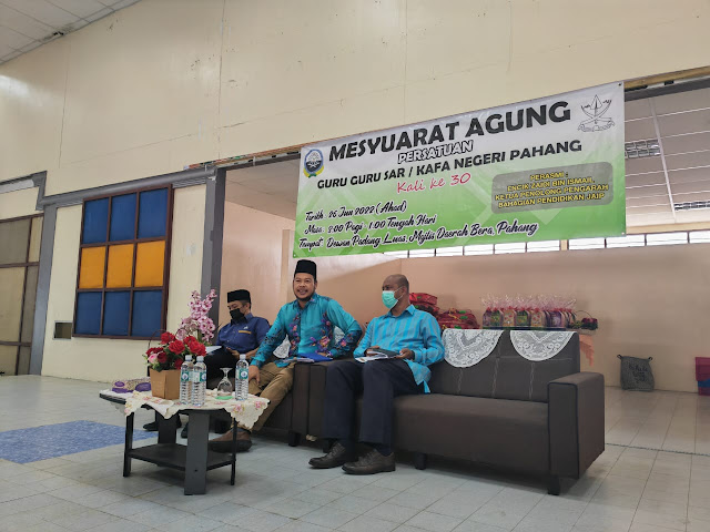 Mesyuarat Agung Persatuan Guru-Guru SAR KAFA Negeri Pahang Kali Ke 30
