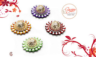 Designed Sindoor Dani Shape Diwali Lights