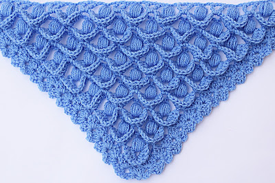 2 - Crochet IMAGEN Punto para chal muy fácil y sencillo. MAJOVEL CROCHET