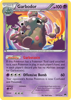 Garbodor BREAKpoint Pokemon Card