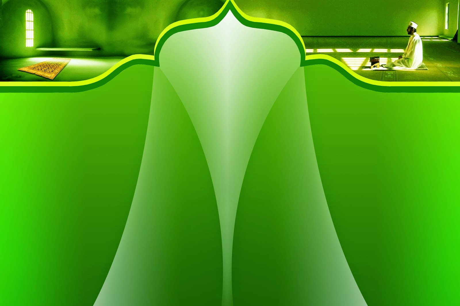 Background Panggung Islamic
